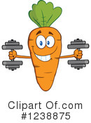 Carrot Clipart #1238875 by Hit Toon