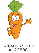 Carrot Clipart #1238881 by Hit Toon