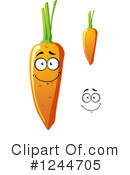Carrot Clipart #1244705 by Vector Tradition SM