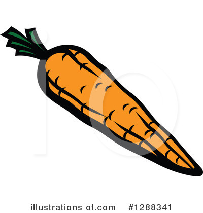 Royalty-Free (RF) Carrot Clipart Illustration by Vector Tradition SM - Stock Sample #1288341
