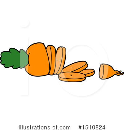 Royalty-Free (RF) Carrot Clipart Illustration by lineartestpilot - Stock Sample #1510824