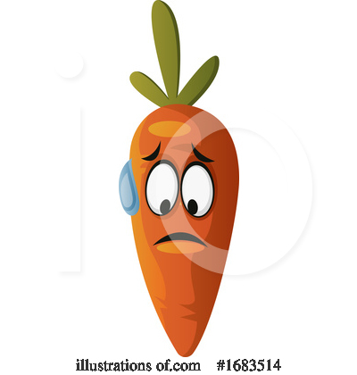 Royalty-Free (RF) Carrot Clipart Illustration by Morphart Creations - Stock Sample #1683514