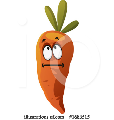 Royalty-Free (RF) Carrot Clipart Illustration by Morphart Creations - Stock Sample #1683515