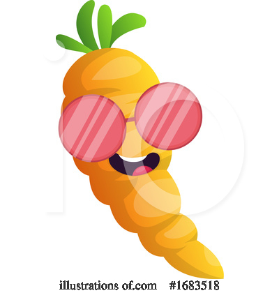 Royalty-Free (RF) Carrot Clipart Illustration by Morphart Creations - Stock Sample #1683518