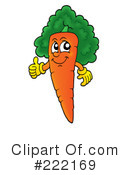 Carrot Clipart #222169 by visekart
