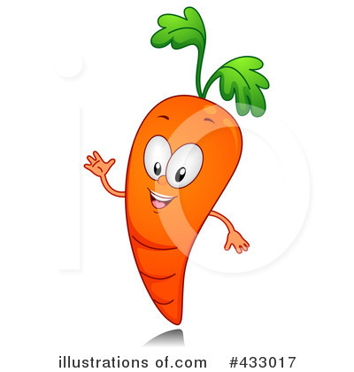 Royalty-Free (RF) Carrot Clipart Illustration by BNP Design Studio - Stock Sample #433017
