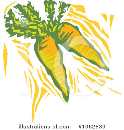 Royalty-Free (RF) Carrots Clipart Illustration by xunantunich - Stock Sample #1062830