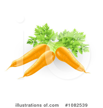 Royalty-Free (RF) Carrots Clipart Illustration by AtStockIllustration - Stock Sample #1082539