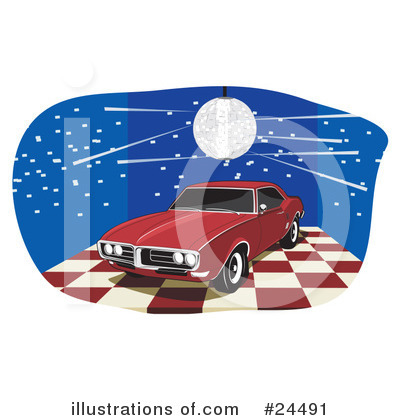 Royalty-Free (RF) Cars Clipart Illustration by David Rey - Stock Sample #24491