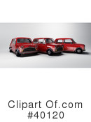 Cars Clipart #40120 by Frank Boston
