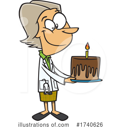 Birthday Clipart #1740626 by toonaday