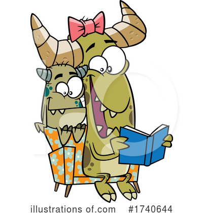 Book Clipart #1740644 by toonaday
