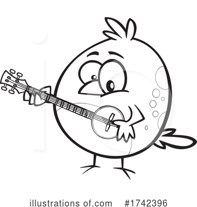 Banjo Clipart #1742396 by toonaday