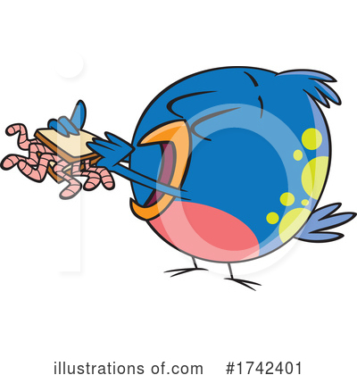 Bird Clipart #1742401 by toonaday
