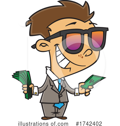 Rich Clipart #1742402 by toonaday