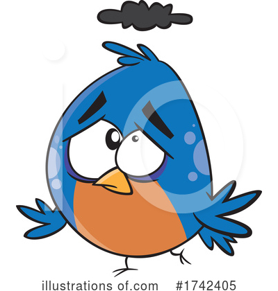 Bird Clipart #1742405 by toonaday