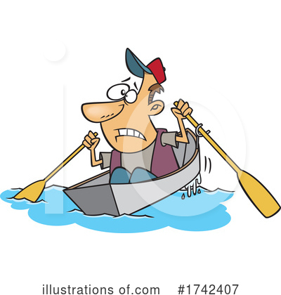 Boat Clipart #1742407 by toonaday