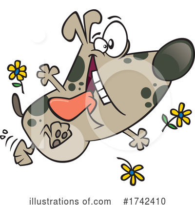 Puppy Clipart #1742410 by toonaday