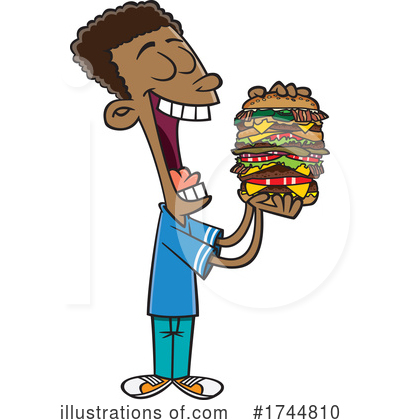 Cheeseburger Clipart #1744810 by toonaday