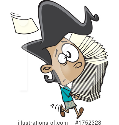 Office Clipart #1752328 by toonaday