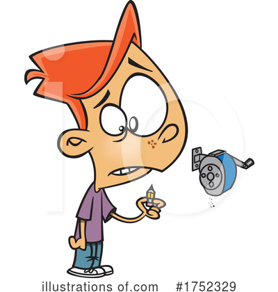 Pencil Sharpener Clipart #1752329 by toonaday