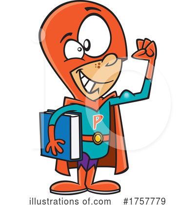 Super Hero Clipart #1757779 by toonaday