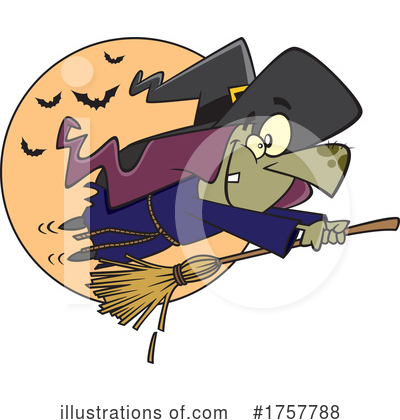 Witch Clipart #1757788 by toonaday