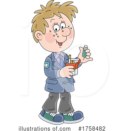 Royalty-Free (RF) Cartoon Clipart Illustration by Alex Bannykh - Stock Sample #1758482