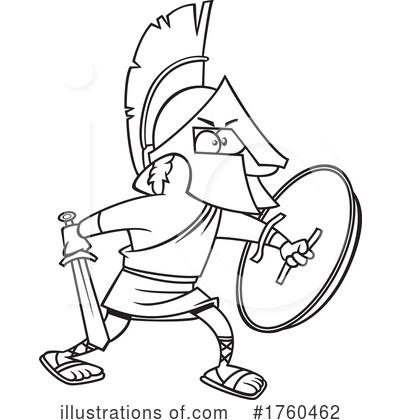 Royalty-Free (RF) Cartoon Clipart Illustration by toonaday - Stock Sample #1760462