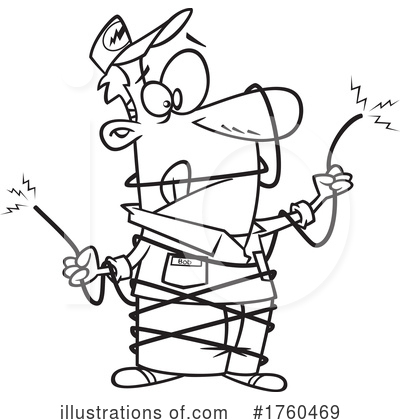 Royalty-Free (RF) Cartoon Clipart Illustration by toonaday - Stock Sample #1760469