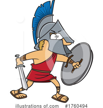 Warrior Clipart #1760494 by toonaday