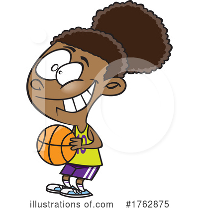 Basketball Clipart #1762875 by toonaday