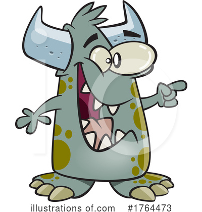 Monster Clipart #1764473 by toonaday