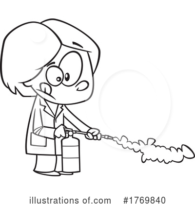 Fire Extinguisher Clipart #1769840 by toonaday