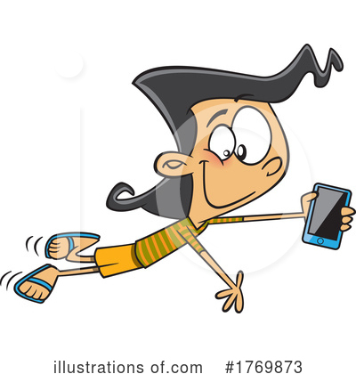 Cell Phone Clipart #1769873 by toonaday