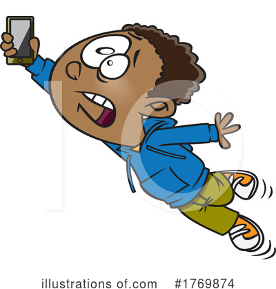 Cell Phone Clipart #1769874 by toonaday