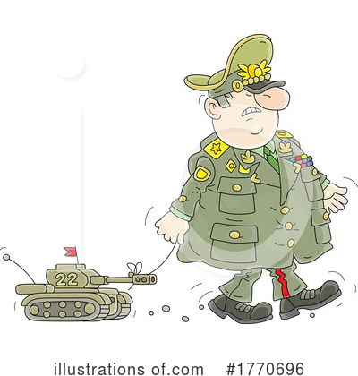 Army General Clipart #1770696 by Alex Bannykh