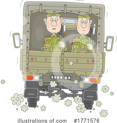 Soldiers Clipart #1771576 by Alex Bannykh