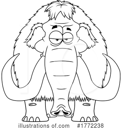 Mammoth Clipart #1772238 by Hit Toon