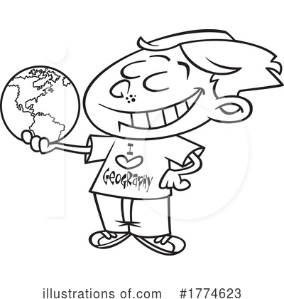 Globe Clipart #1774623 by toonaday