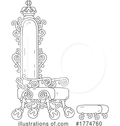 Throne Clipart #1774760 by Alex Bannykh