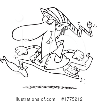 Royalty-Free (RF) Cartoon Clipart Illustration by toonaday - Stock Sample #1775212