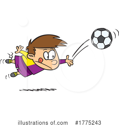 Soccer Clipart #1775243 by toonaday