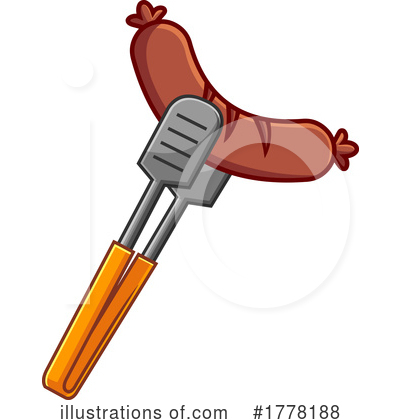 Tongs Clipart #1778188 by Hit Toon