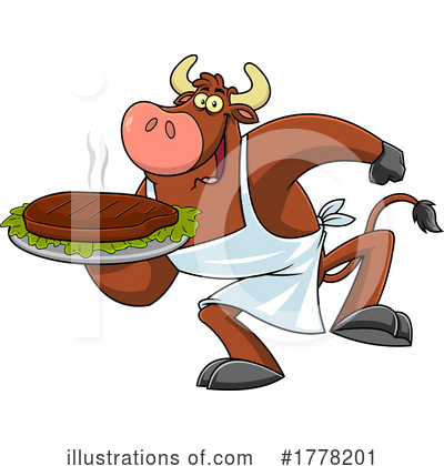 Cow Clipart #1778201 by Hit Toon