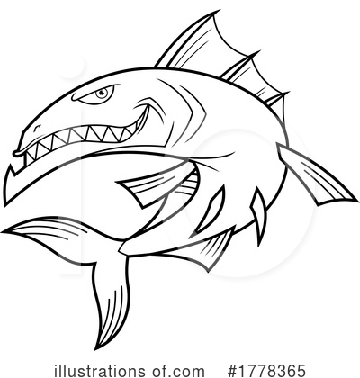 Barracuda Clipart #1778365 by Hit Toon