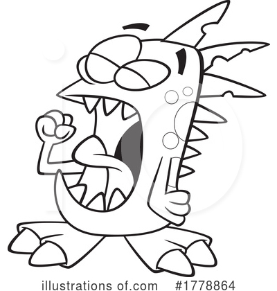 Yawning Clipart #1778864 by toonaday