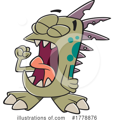 Monster Clipart #1778876 by toonaday