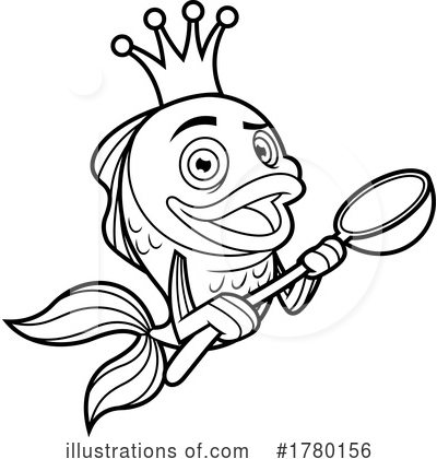 Goldfish Clipart #1780156 by Hit Toon