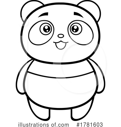 Panda Clipart #1781603 by Hit Toon